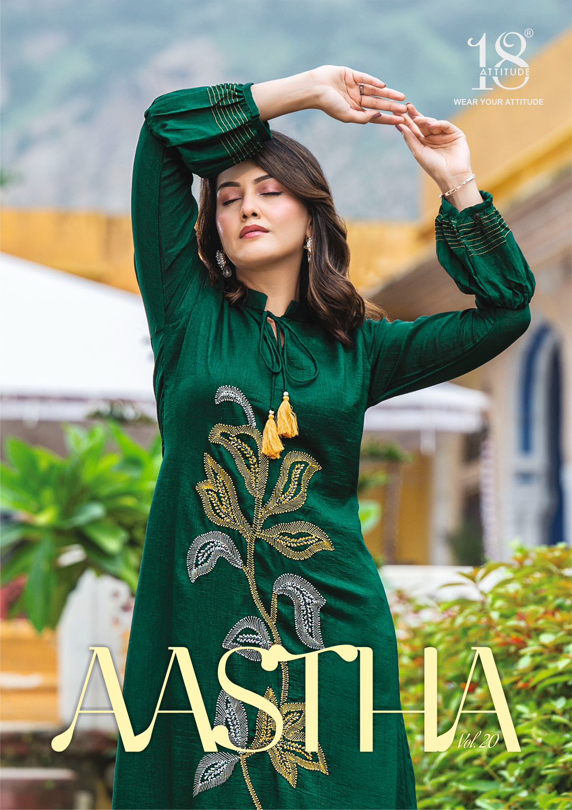 18 ATTITUDE KURTI AASTHA VOL 20